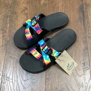 Chaco K’s Chili’s Dark Tie Dye Sandals